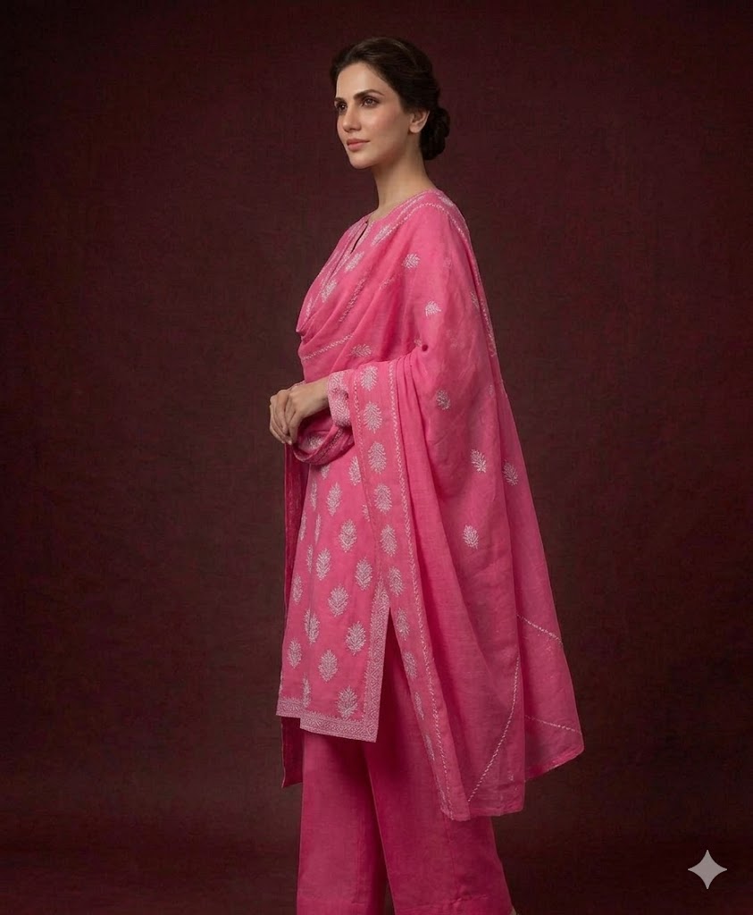 3PC Embroidered Suit | Full Embroidered