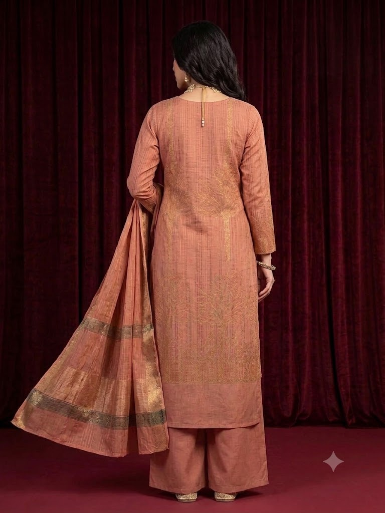 3 Piece Unstitched Rangoli Lawn Suit