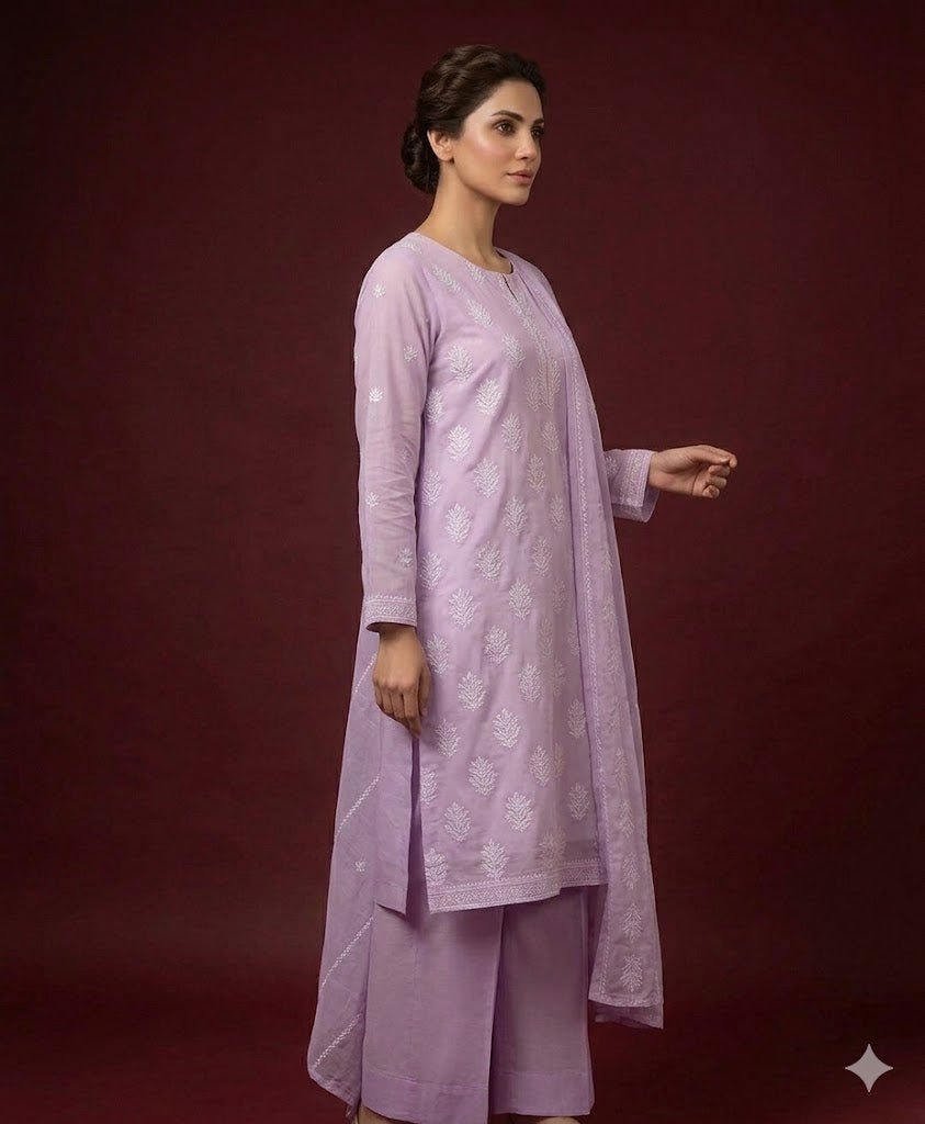 3PC Embroidered Suit | Full Embroidered