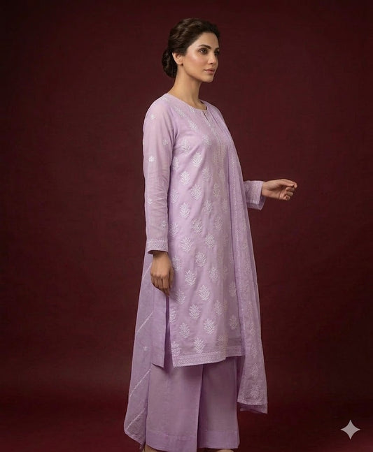 3PC Embroidered Suit | Full Embroidered